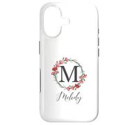 Floral Melody Name Flower Personalized Name Melody Case for iPhone 17