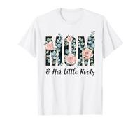 Floral Mother's Day Mom and her Little Roots Roses T-Shirt