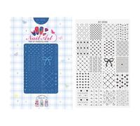 Floral Nails Art Stamping Plate Stamp Template Images Plates for Manicure Decors Manicures Template