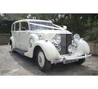 floral natalie IVORY wedding car kit 6m ribbon & 5 50mm pull bow