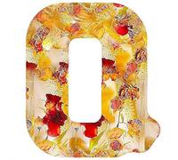 Floral Night Light,Personalized Floral Resin LED Letter Night Light,A-Z Initial Table Lamp,DIY FloralLetter Name NightLight,Handcrafted Real Dried Flowers Home Decor Gift for Birthday,Mother’s Day