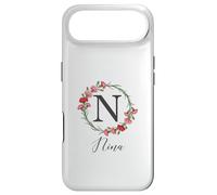 Floral Nina Name Flower Personalized Name Nina Case for iPhone Air
