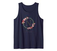 Floral Nina Name Flower Personalized Name Nina Tank Top