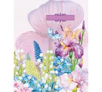 Floral Notebook: A cute spring flower-themed journal notebook