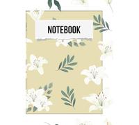 Floral Notebook - Beautiful Lined Journal: 100 Pages | A5 Size | Perfect for Notes, Journaling, or as a Gift
