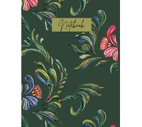 Floral Notebook: Elegant Flower Journal for Writing, Planning, and Daily Notes: A Beautiful Aesthetic Notebook for Women and Girls - Perfect for Journaling, School, Work, or as a Gift