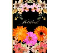 Floral Notebook: Elegant Flower Pattern Journal for Women | 120 Lined Pages | College Ruled Diary for Writing, Journaling, and Note-Taking (6 x 9 Inches)