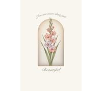 Floral Notebook for Women, My Notebook, 6x9 Inch Lined Notebook, 120 Pages: Beautiful Vintage-Inspired Sword Lily Flower Journal, Perfect Gift Notebook for Writing, Planning and Daily Journaling