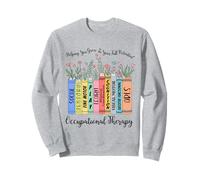 Floral OT Books Helping You Grow To Your Full Potential Sweatshirt