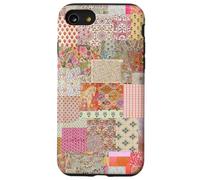 Floral Patchwork Collage Coquette Preppy Aesthetic Flower Case for iPhone SE (2020) / 7/8