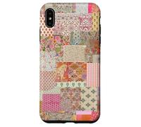 Floral Patchwork Collage Coquette Preppy Aesthetic Flower Case for iPhone XS Max