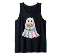 Floral Patchwork Quilt Spooky Sweet Granny Chic Pastel Goth Tank Top