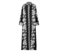 Floral Patterned Elegant Dress S