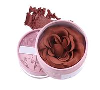 Floral Petal Face Highlighter - 3.5g | Vibrant Cheek Tint, Ultra Blendable Pressed Powder, Luxury 3D Flower Shape, Definition For Wedding Ceremonies, And Evening Events