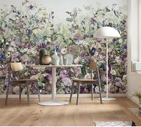Floral Photo Wallpaper Dining Room Giant Wall Mural 368x248 cm Green Flowers