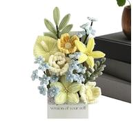 Floral Pipe Cleaners, DIY Craft Wire Flowers, Flexible Bouquet Making Stems, Color Coated Art Pipe Cleaners, Craft Supplies with Bendable Design, Wire Stems Wedding Centerpieces