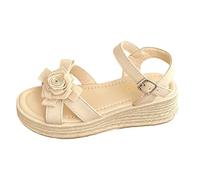 Floral Platform Sandals Women, Ankle Strap Sandals For Women, Open Toe Adjustable Buckle Footwear, Dressy Slingback Sandal For Garden Strolls, Picnic Days, Date Outings And Sunny Weekends