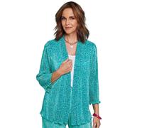 Floral Plisse Soft Jacket Chums Jade 20