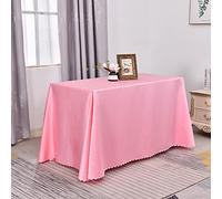 Floral Polyester Tablecloth Spill-Resistant & Wrinkle-Free Soft Kitchen Decoration Cover Rose 140x160cm - Perfect for Dining & Events