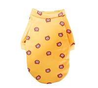 Floral Print Dog T-Shirts, Soft Breathable Cotton Pet Tees Dogs, Spring Autumn Seasonal Apparel with Multiple Color Options, Cute Puppy Fashion for Daily Walks