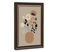 Floral Print Poster Boho Bedroom Beige Vase Art Natural Plant Illustration Scandi Art Print Decoration Living Room Entrance Office Canvas Poster Bedroom Decor Landscape Office Room Decor Gift 20