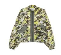 Floral Print Woven Jacket - female - Nike - Training Jackets - Multicolor - L - Sport L