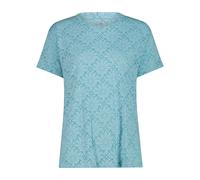 Floral Printed T-Shirt Women CMP Bleu XS