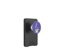 Floral Purple Gnome Grandpa For Women Cute Summer Aesthetic PopSockets PopWallet for MagSafe