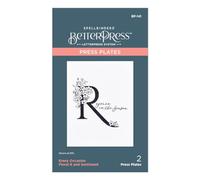 Spellbinders Press Plate, Metal, One