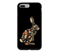Floral Rabbit Botanical Bunny Animal Lover Case for iPhone 7 Plus/8 Plus