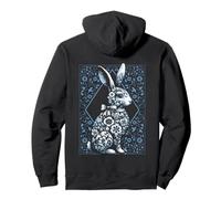 Floral Rabbit Perfect Cute Bunny for Easter Pullover Hoodie