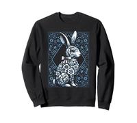 Floral Rabbit Perfect Cute Bunny for Easter Sweatshirt