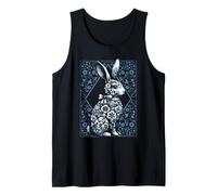 Floral Rabbit Perfect Cute Bunny for Easter Tank Top