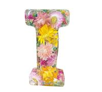 Floral Resin Alphabet Night Light, Floral Resin Night Light, Dried Flower Led Lamp, LED Resin Flower Lamp, Alphabet Floral Night Light, Alphabet LED Letter Light, Creative Table Light Night Lamp