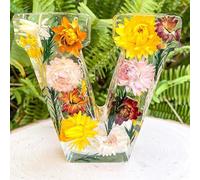 Floral Resin Night Light - 26 Letters, Simulated Flower Night Lamp, Dried Flower Letters Night Light, for Mother, Wife, Mother's Day