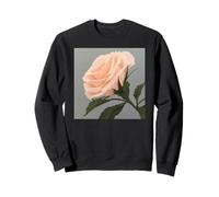 Floral Rose Abstract Novelty Contemporary Original Artwork Sweatshirt