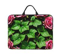Floral Rose Ivy With Leaves Spring 14in Laptop Case Tablet Computer Protection Bag Protective Hard Shell Cover