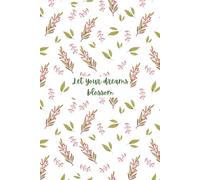 Floral Ruled Notebook: 120 Pages College Lined Paper with Beautiful Flowers for Students & Writers