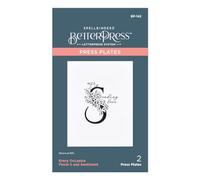 Spellbinders Press Plate, Metal, One