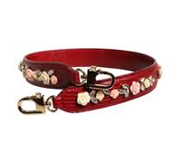 Floral Shoulder Bag - female - Dolce & Gabbana - Bag Accessories - Red - ONE SIZE - Bags ONE SIZE