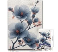 Floral Simplicity 1000 Pieces Puzzles for Adults Playful Learning Cognitive Activity for Joyful Surprises Size 38x52cm