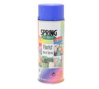 Floral Spray Colour 400ml - Permanent Flower & Foliage Spray Paint for Fresh, Dried & Artificial Flowers - Fast Drying, Strong Adhesion - Wide Range of Shades (Royal Blue)