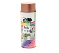 Floral Spray Colour 400ml - Permanent Flower & Foliage Spray Paint for Fresh, Dried & Artificial Flowers - Fast Drying, Strong Adhesion - Wide Range of Shades (Coppertone)
