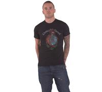 Floral Stealie T Shirt Grateful Dead Black XL
