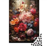 Floral Still Life Art Puzzle Lovers Jigsaw 1000 Pieces After-school Puzzle Activity Great Gift Idea 70x50cm/1000pcs