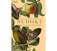 Floral Sudoku Puzzle Book: Easy, Medium, and Hard - One Puzzle Per Page - Calming Vintage Peach Botanicals (Vintage Calm Collection)