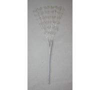 floral supplies PEARL SPRAY 12 STEMS Brill Addition 2 Buttonholes & Wedding Flower Bouquet Craft (Pearl Spray, White)