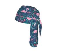 Floral Swan Printed Breathable Cycling Cap, Moisture Wicking Headwrap Do Rag, for Tactical Paintball Use