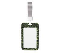 Floral Swirl Ivy Print Card Holder, Installation is Simple, for Office, Hospital, etc