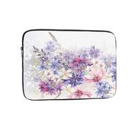 Floral Swirls Laptop Case Sleeve Water-Resistant Slim & Portable Shockproof Protective Cover For 10", 12", 13", 15", And 17" Laptops Bag Sleeve & Notebook Computer Pocket Case